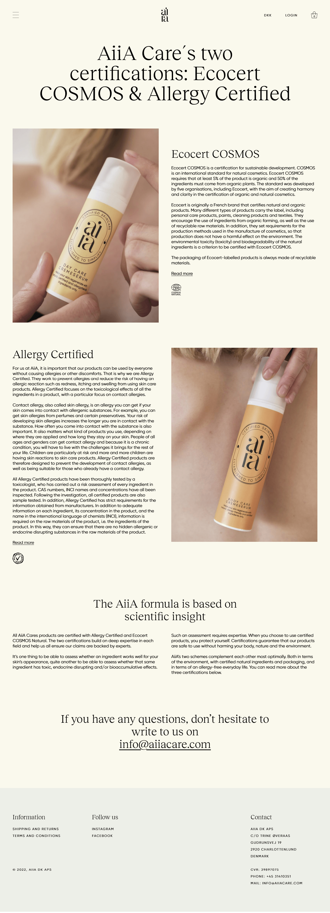Morka Labs - AiiA Care eshop